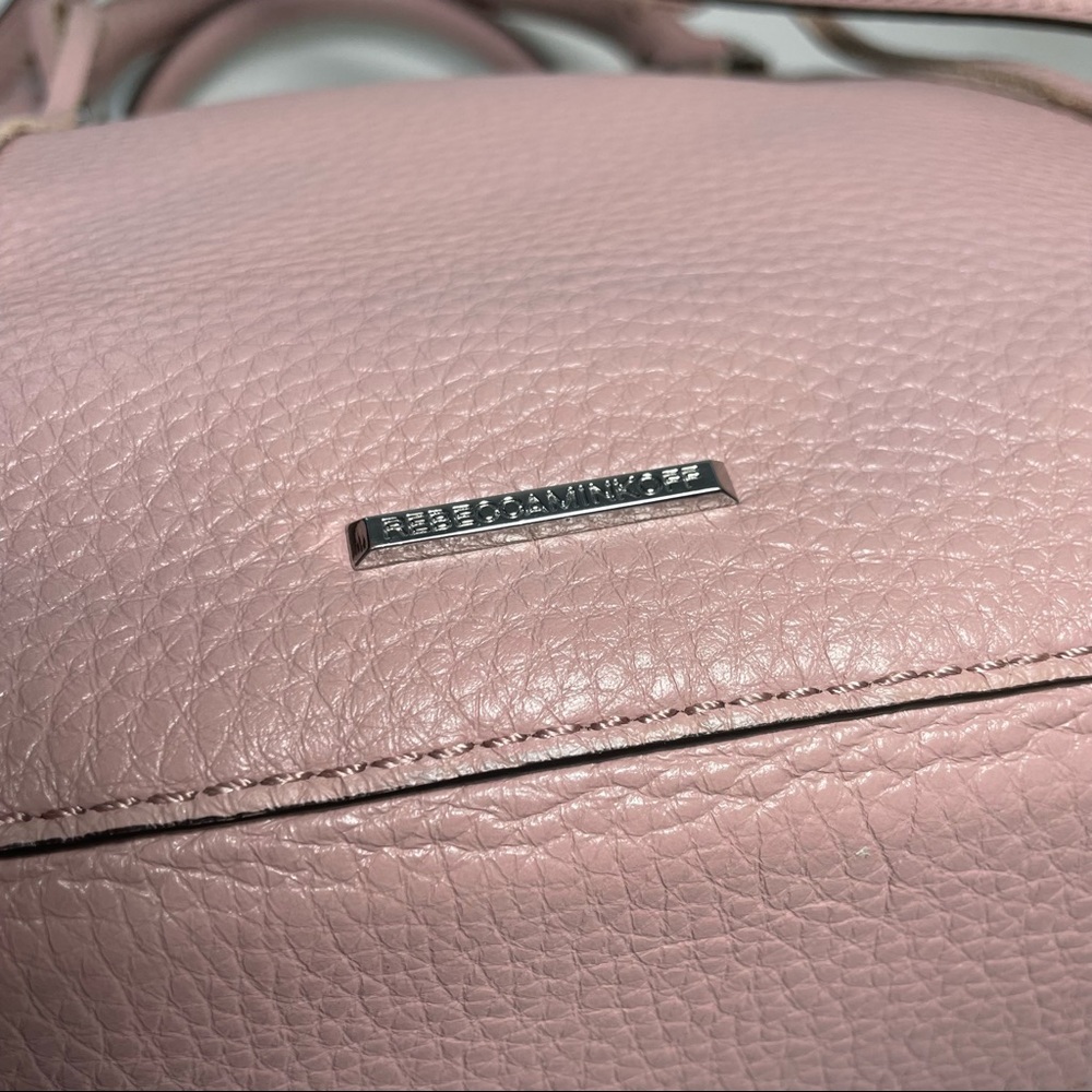 Rebecca Minkoff dusty pink Regan leather satchel - Picture 4 of 16